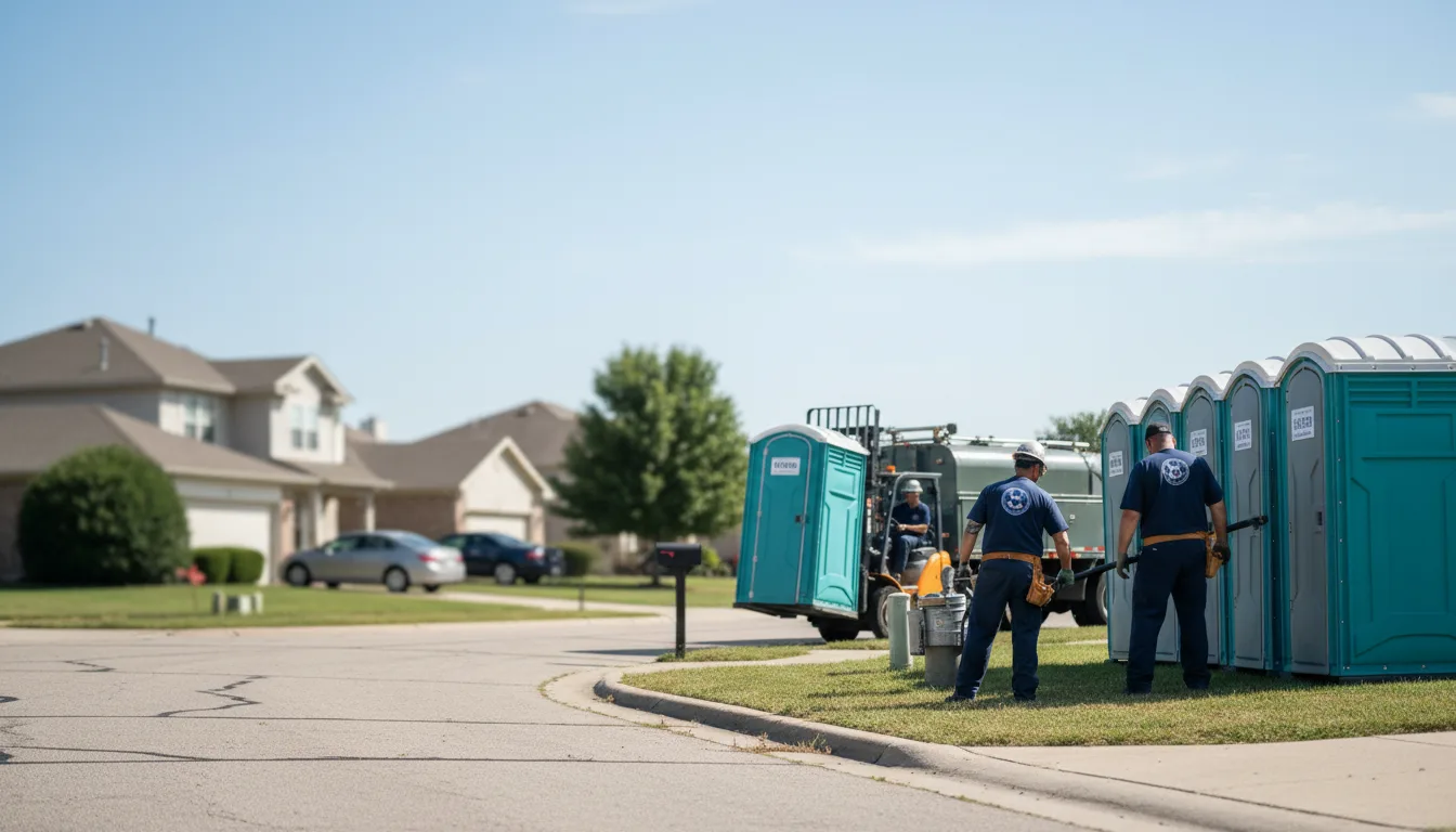 Porta Potty Rental in Harveys Lake, PA near me